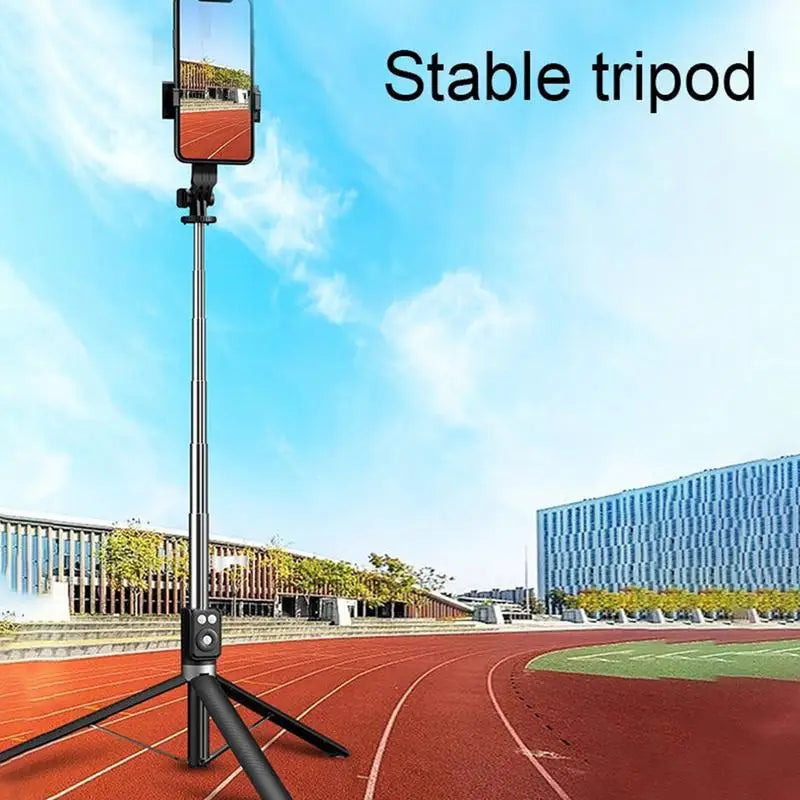 Selfie Stick With Light 6 In 1 Selfie Stick With Fill Light Multifunctional Cell Phone Tripod Stand Extendable Tripod With