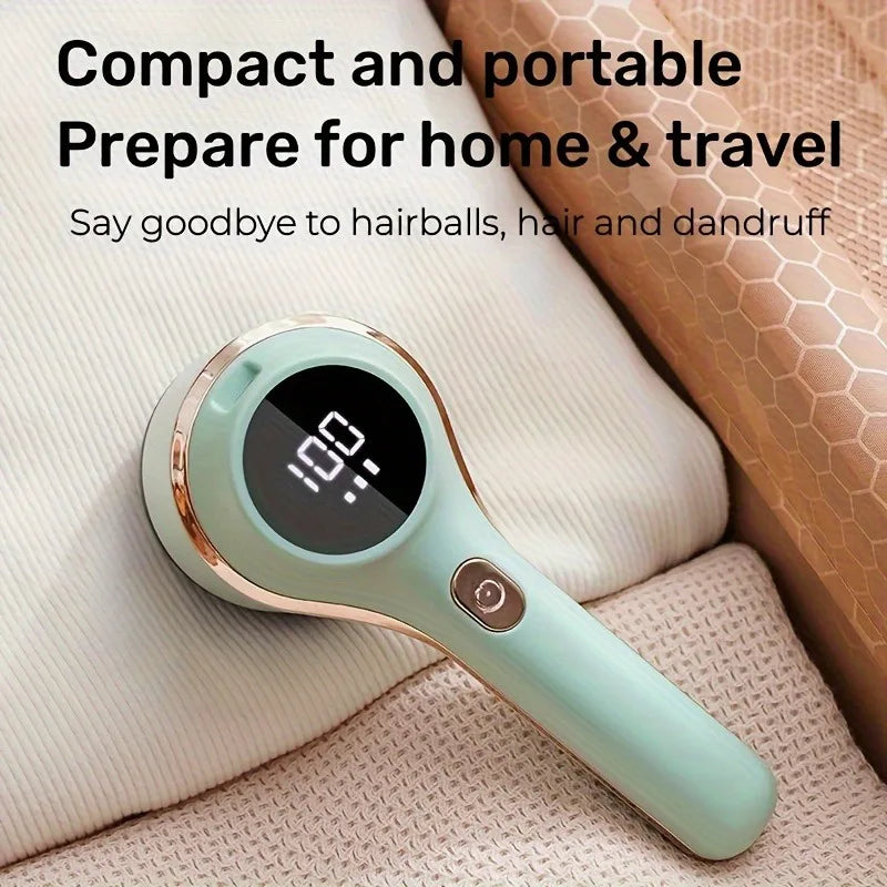 Lint Remover Electric USB Rechargeable Clothes Shaver Power Removes Lint From Clothes Cleaning Brush Take Out of Clothes